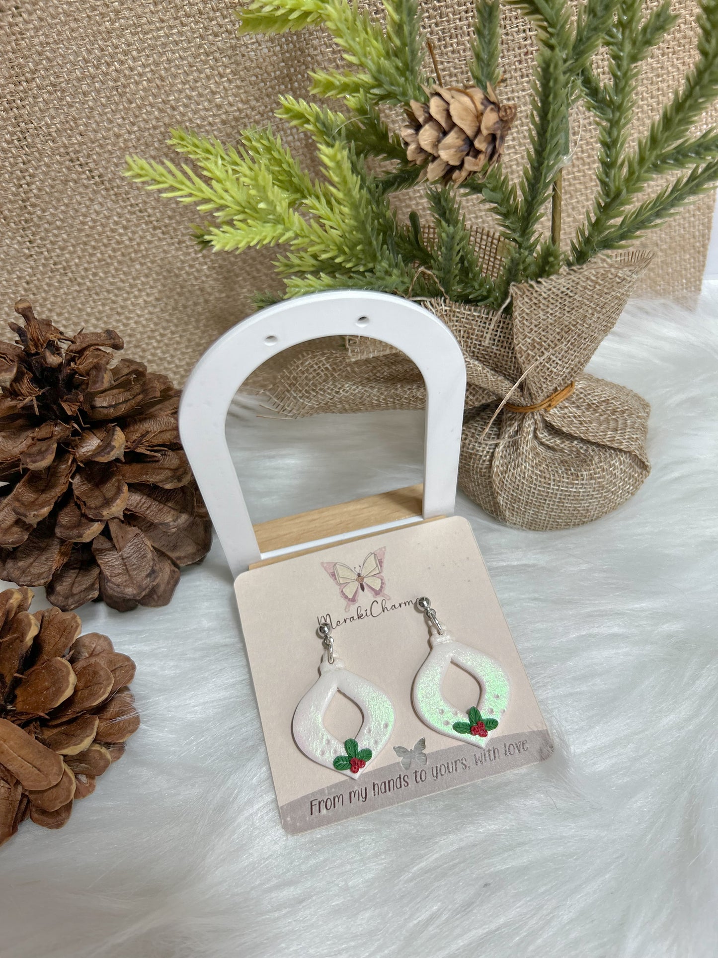 Christmas Ornaments dangle earrings