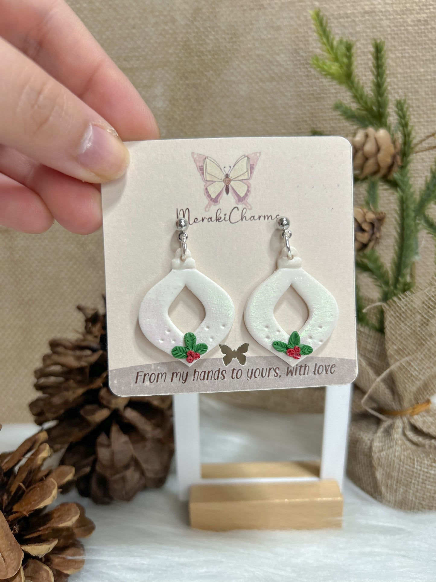 Christmas Ornaments dangle earrings