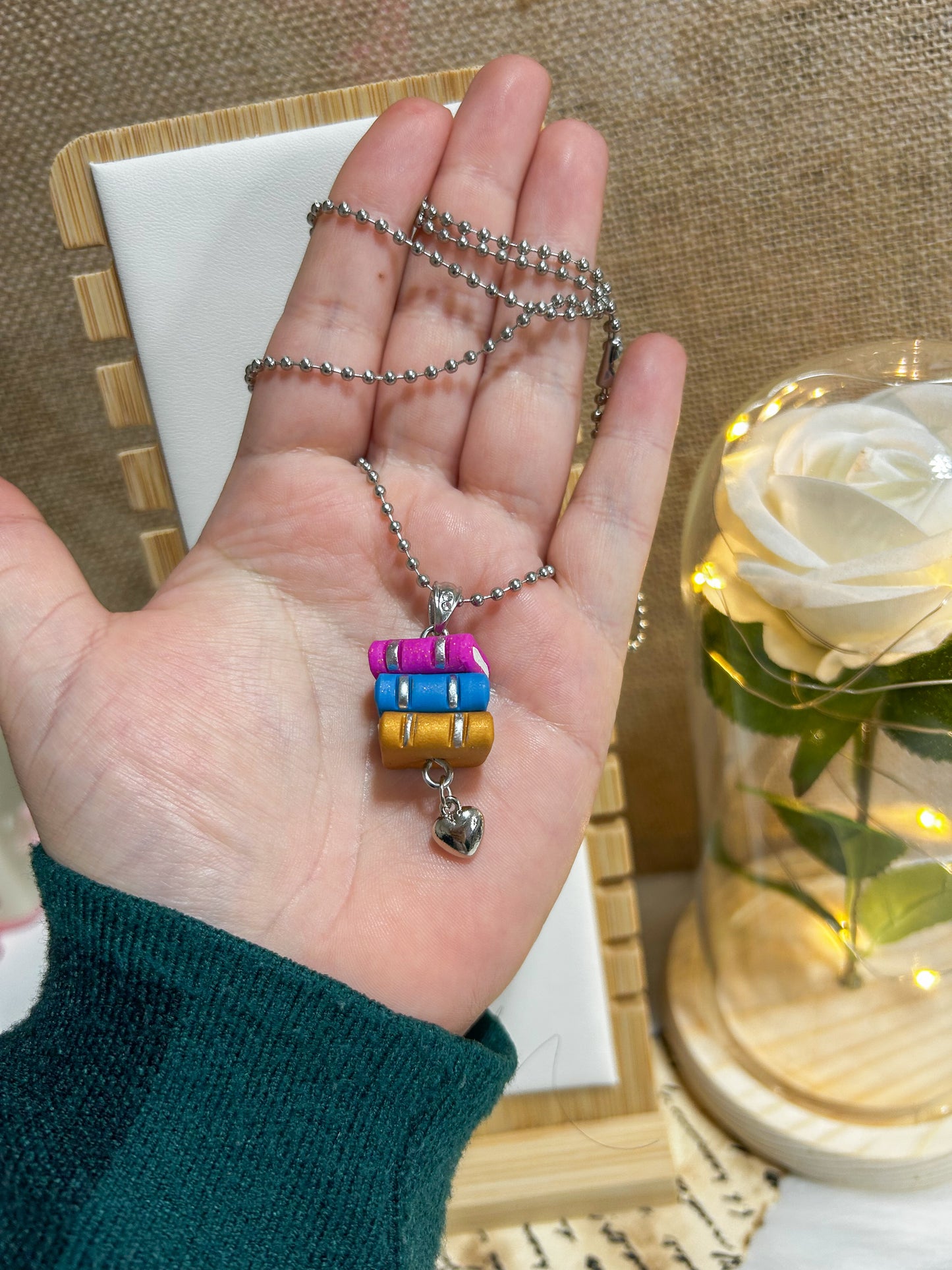 Book Necklace