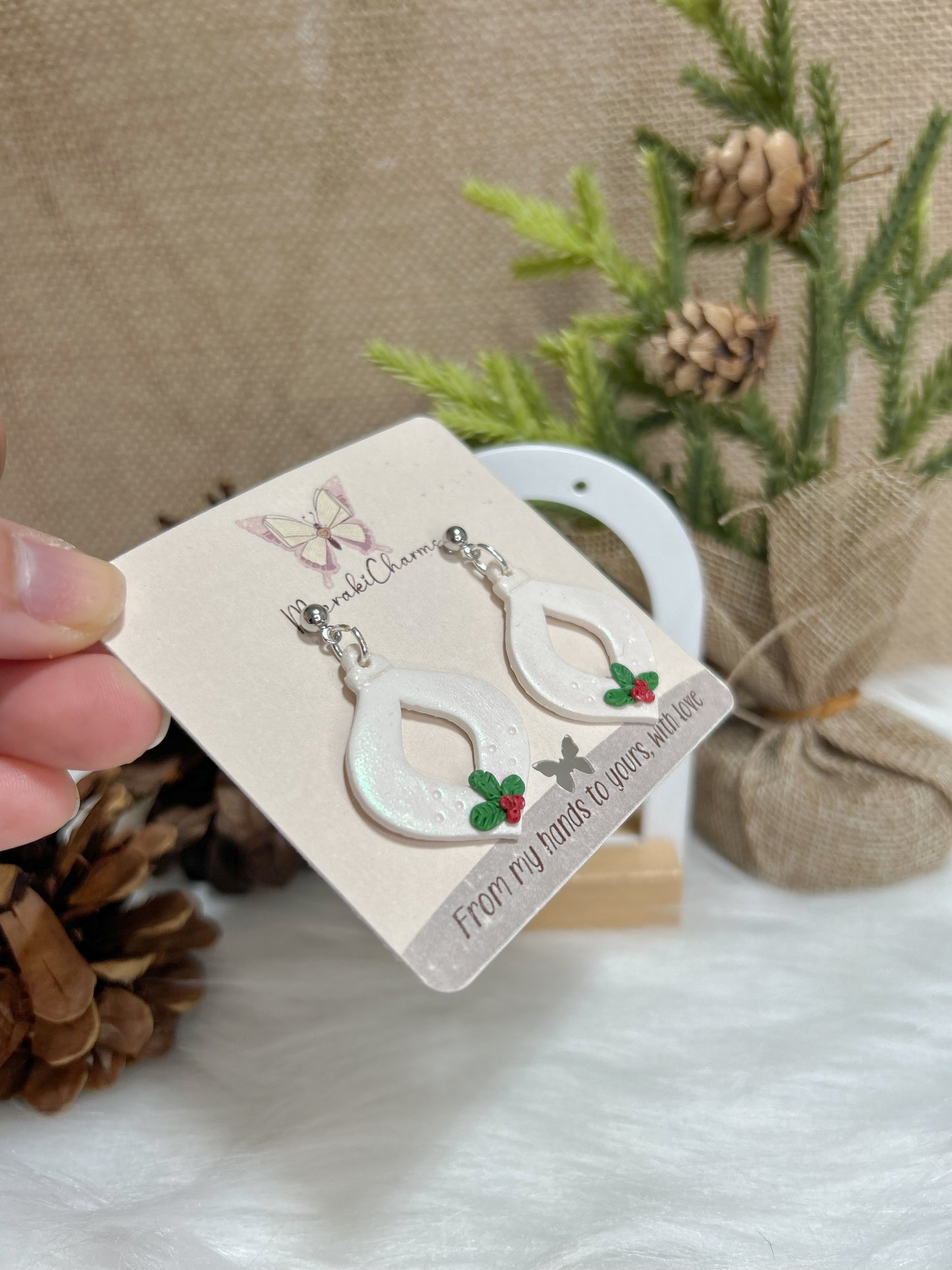 Christmas Ornaments dangle earrings