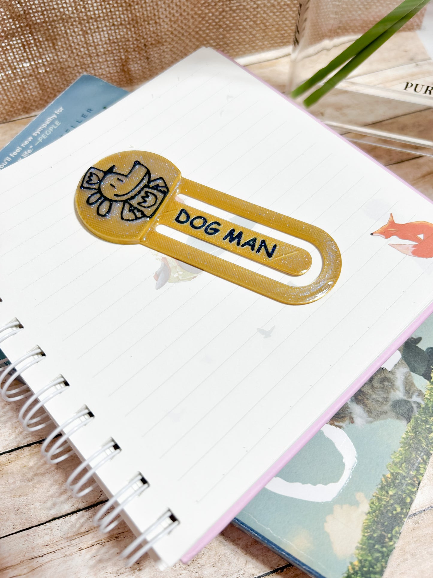 Dog hero Bookmark