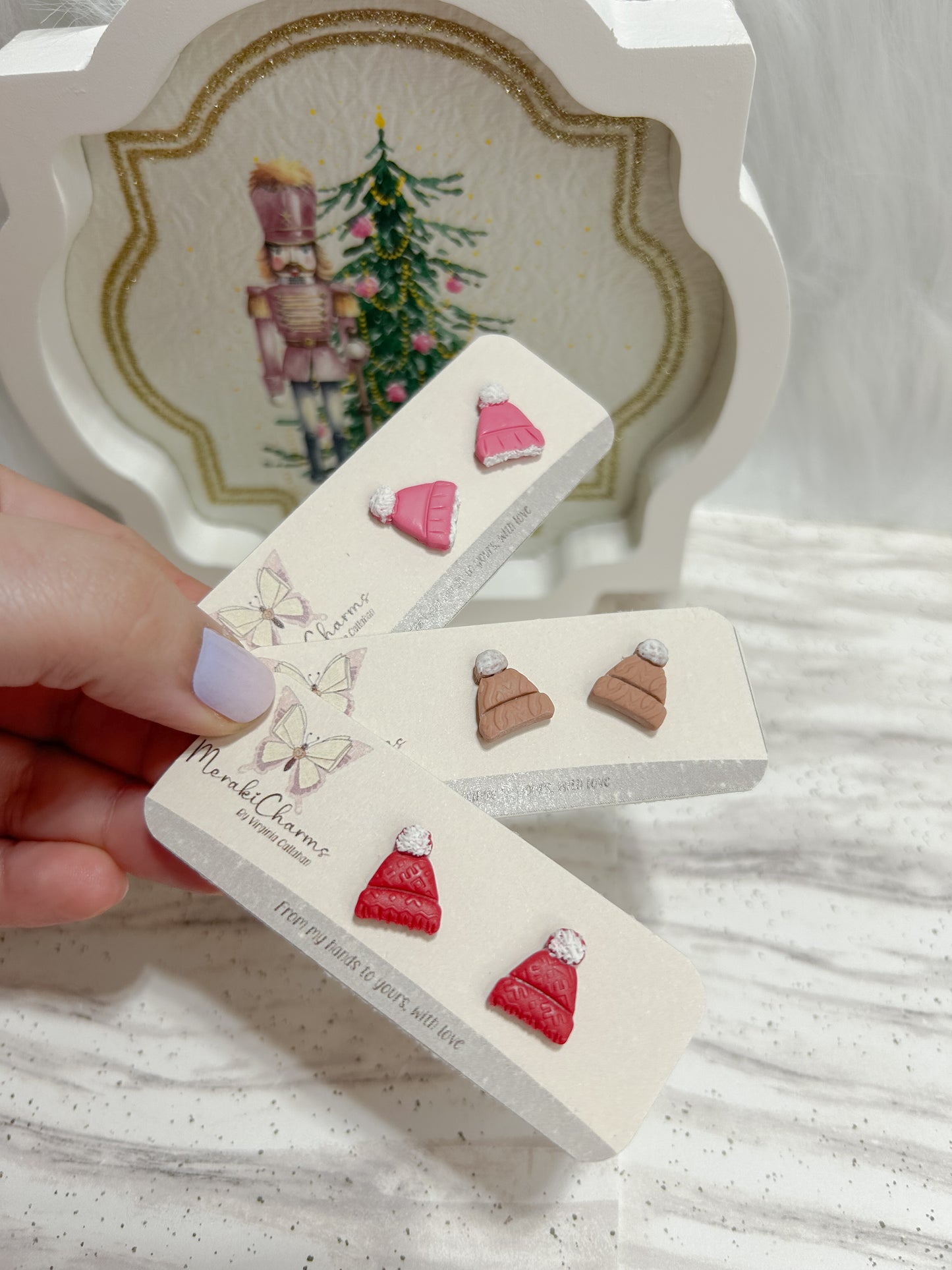 Beanies stud Earrings