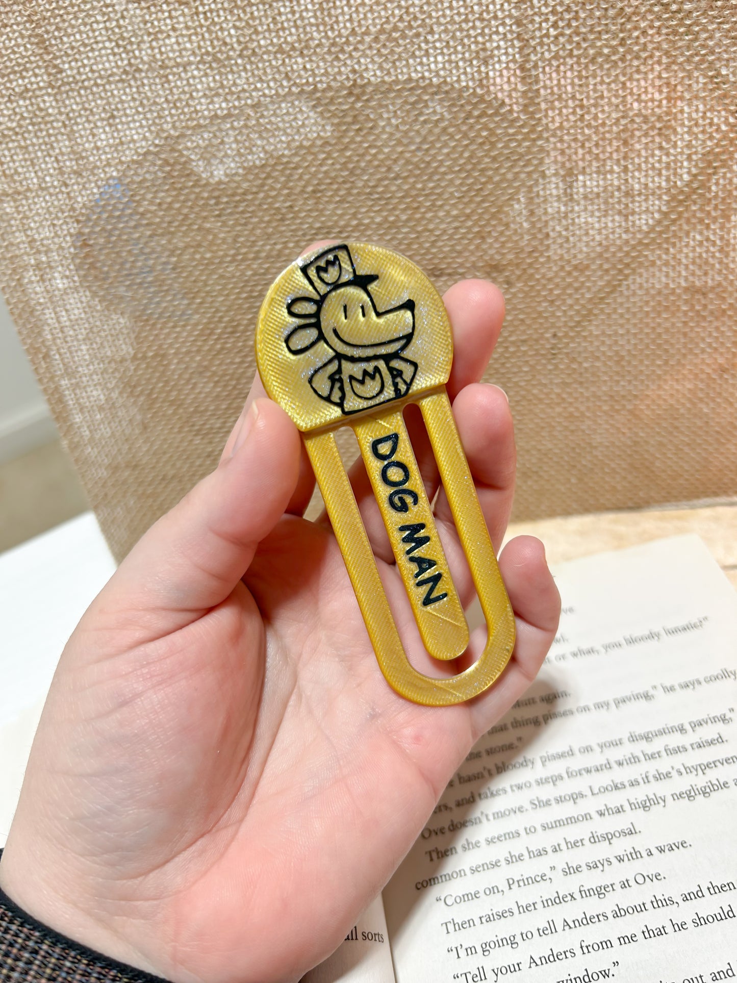 Dog hero Bookmark