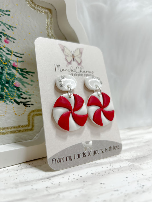 Peppermint Dangle Earrings