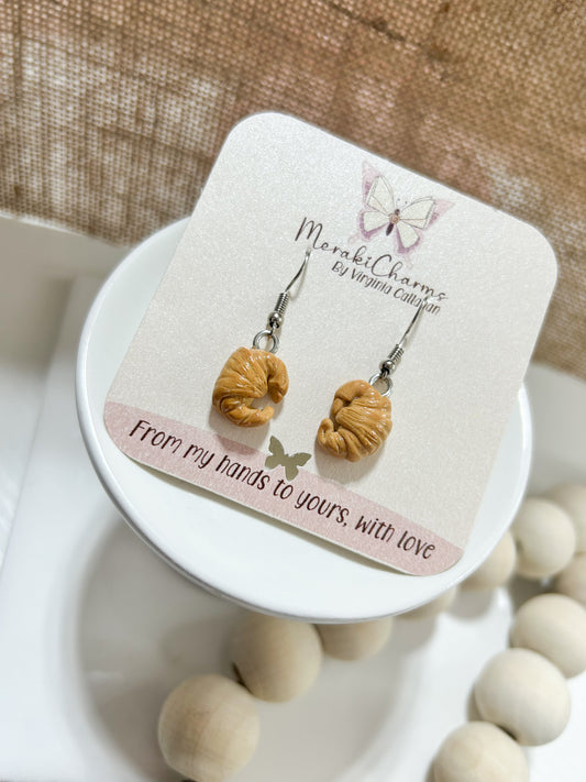 Croissant earrings