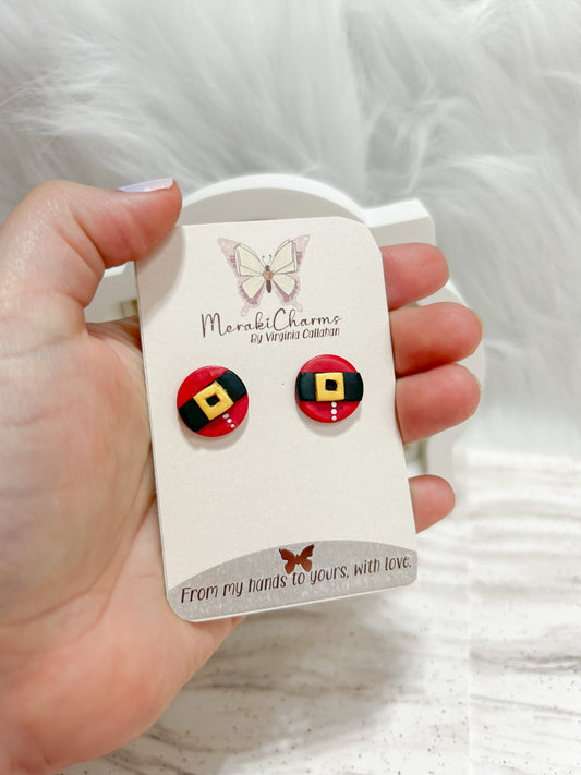Belly’s Santa Stud Earrings