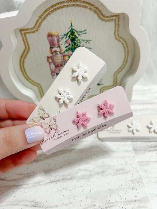 Snowflakes stud