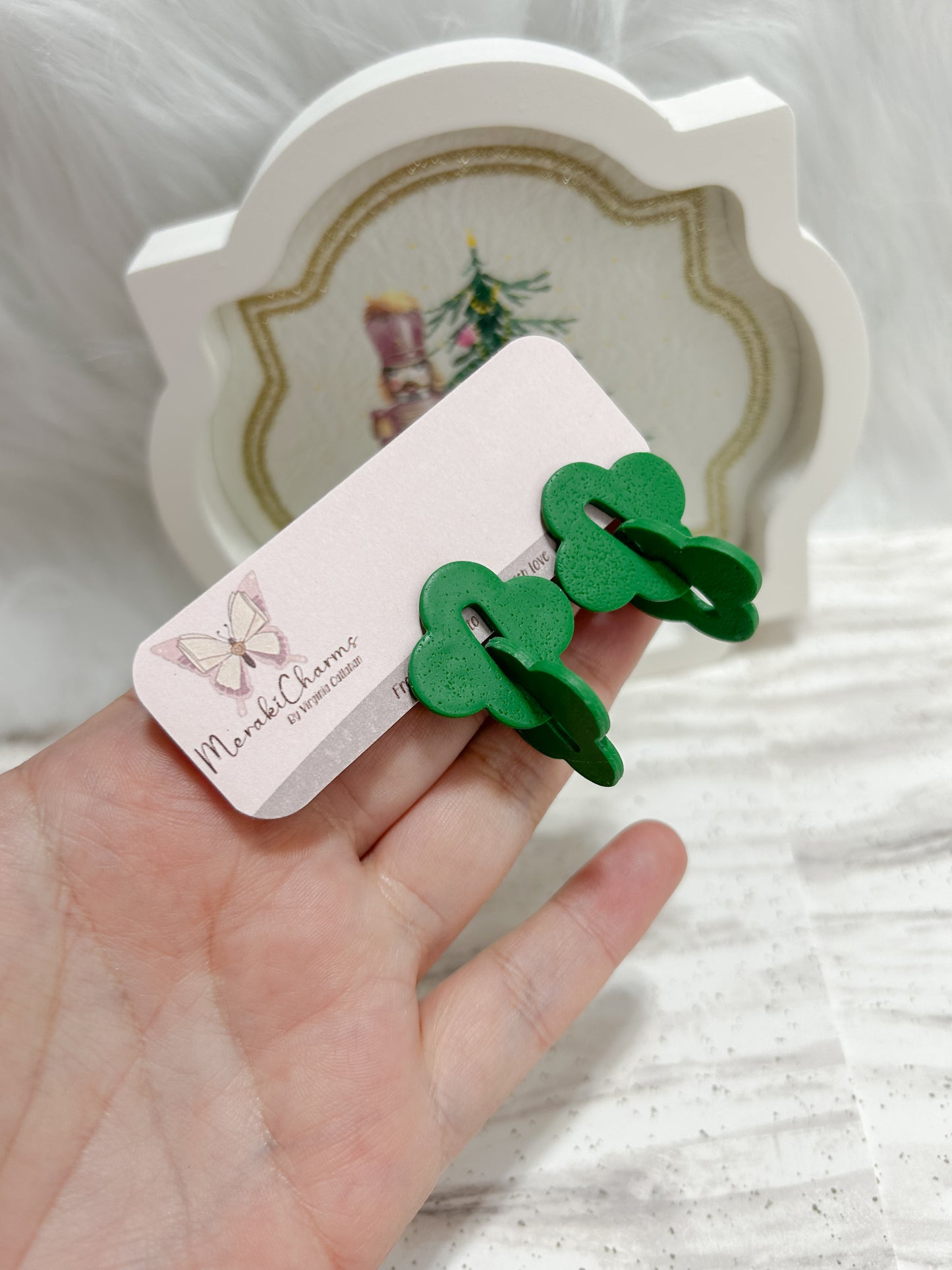 Green Chic Earrings
