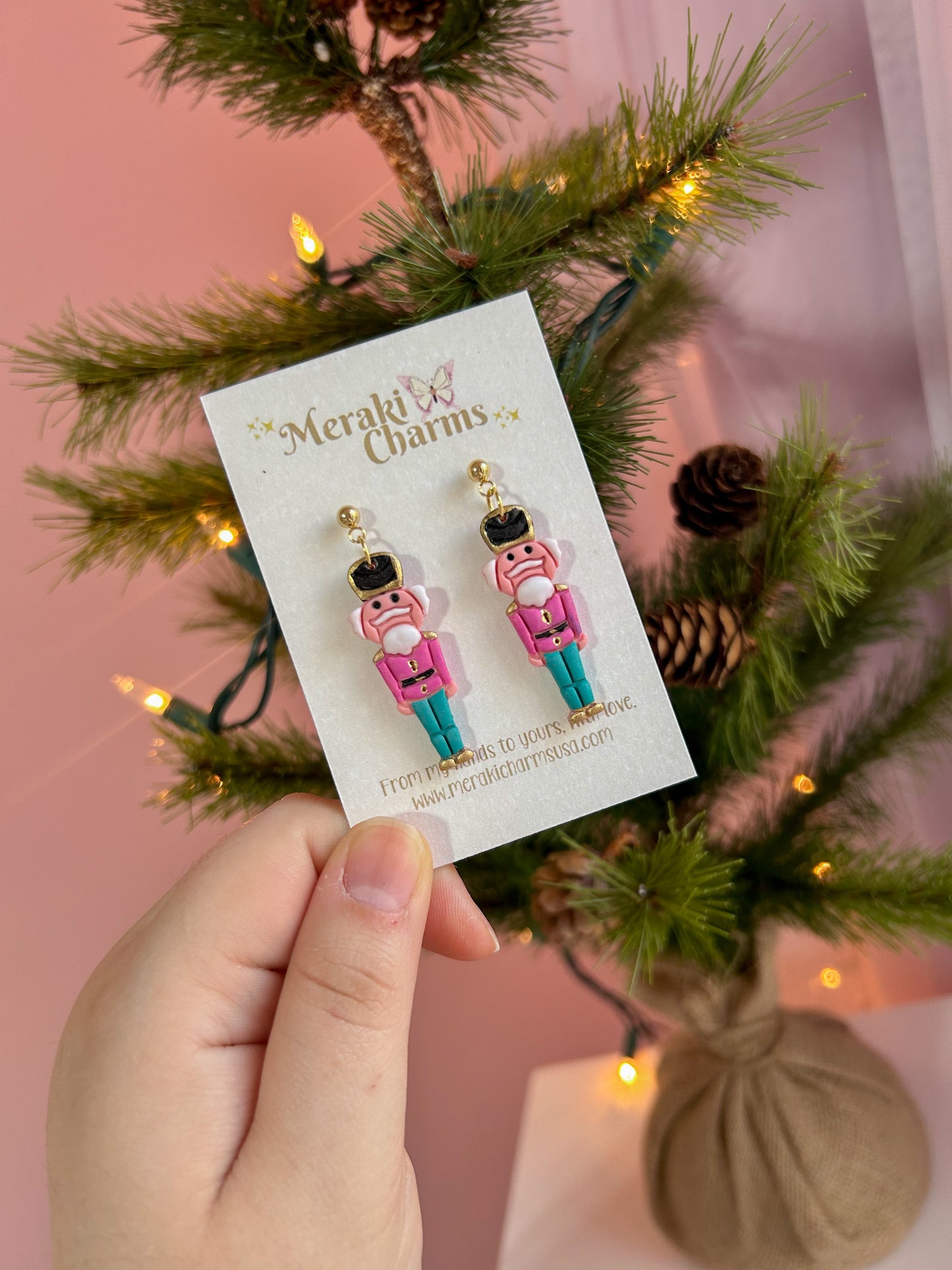 Pink Holiday Soldier