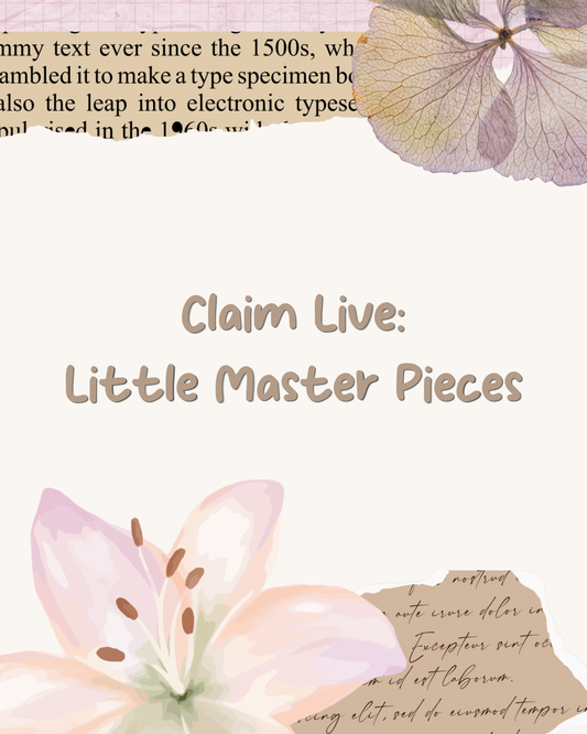 Tik tok Claim Live: Little Master Pieces